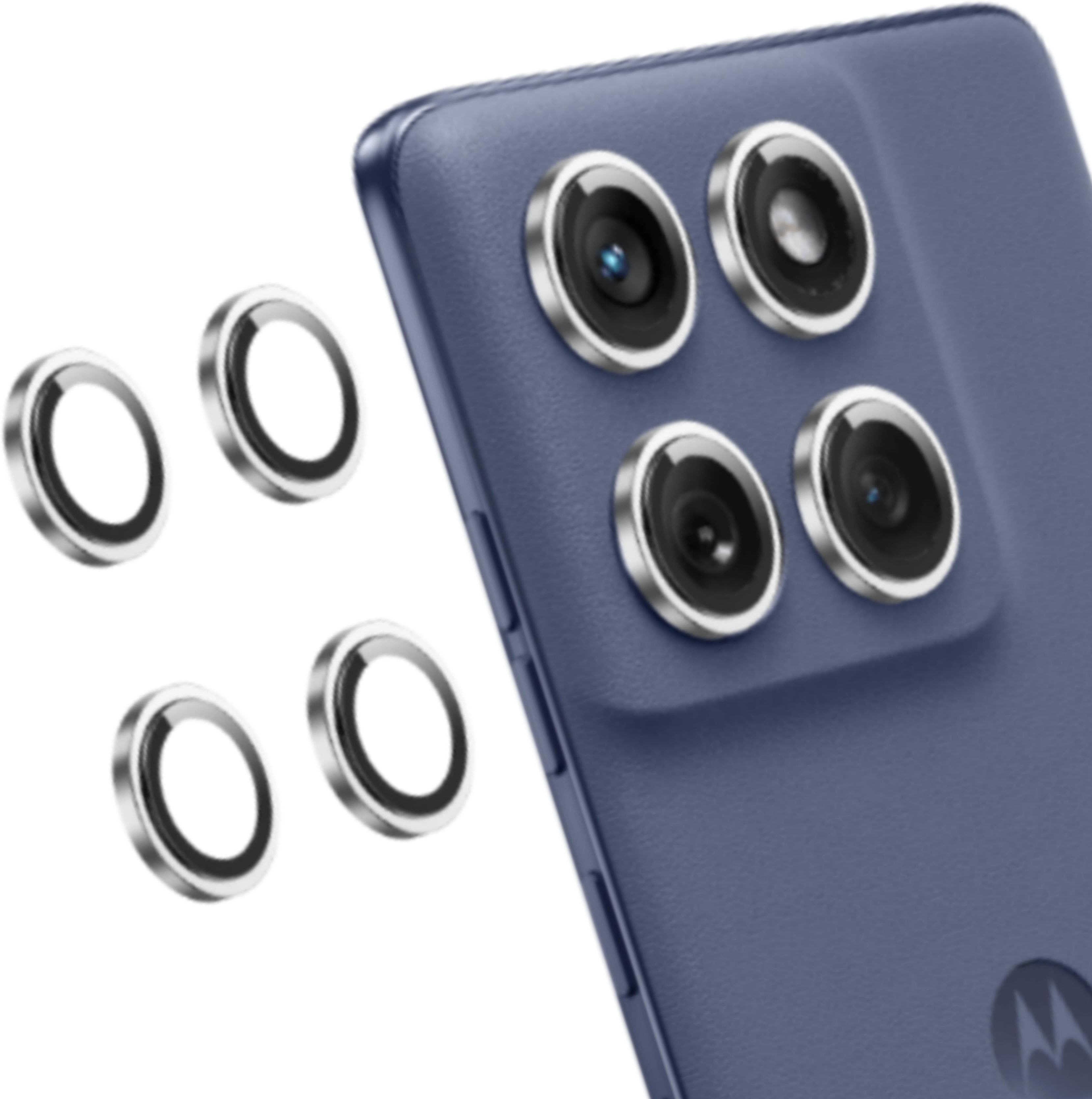 MOBCART Back Camera Lens Glass Protector, Camera Lens Ring Guard Protector for Motorola Edge 60 Fusion 5G, Moto Edge 60 Fusion 5G Camera Ring Lens Protector-picture-13