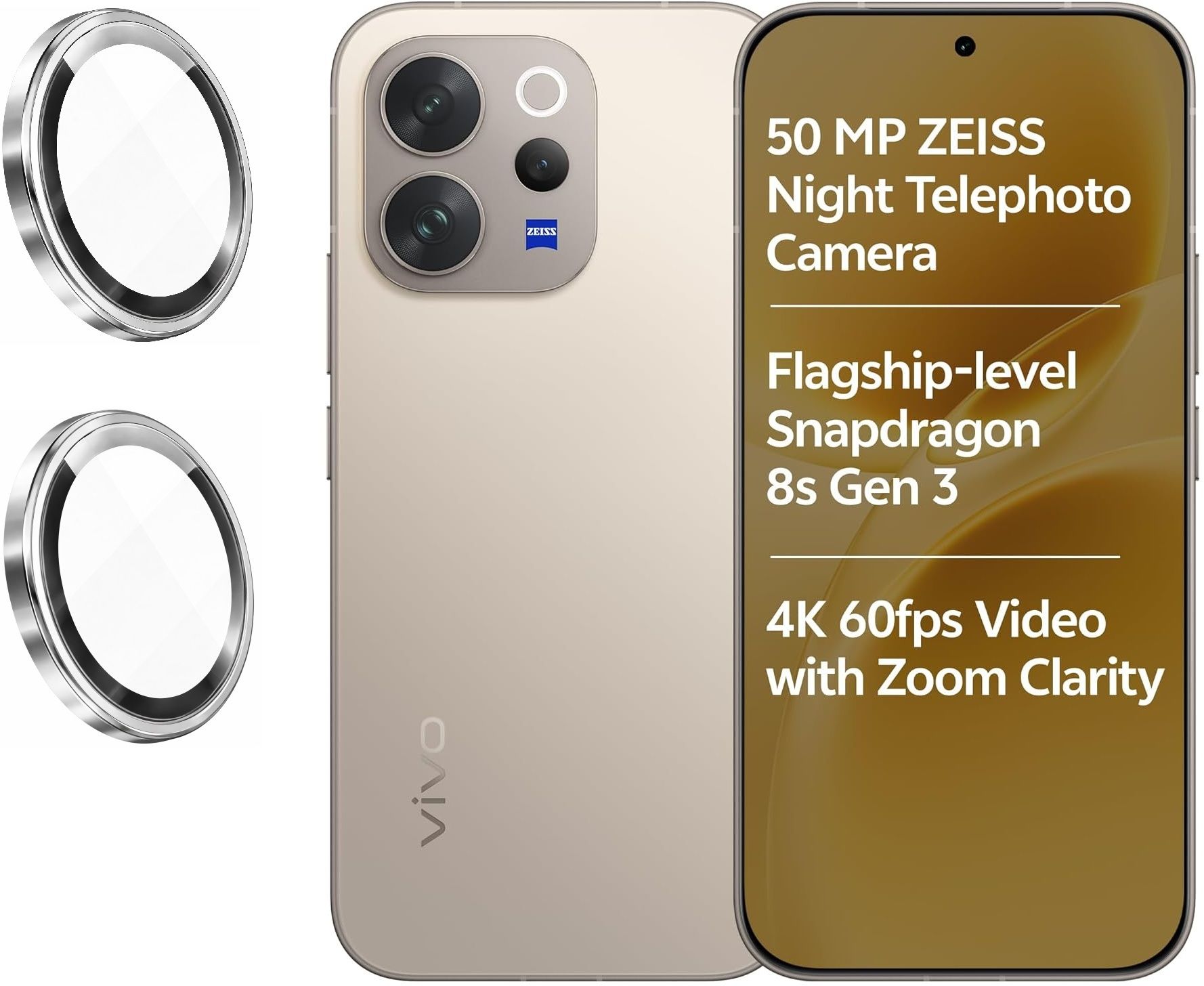 KHR Back Camera Lens Ring Guard Protector for vivo V70 Elite 5G Alloy Ring, All Coverage and Easy Installation-picture-11