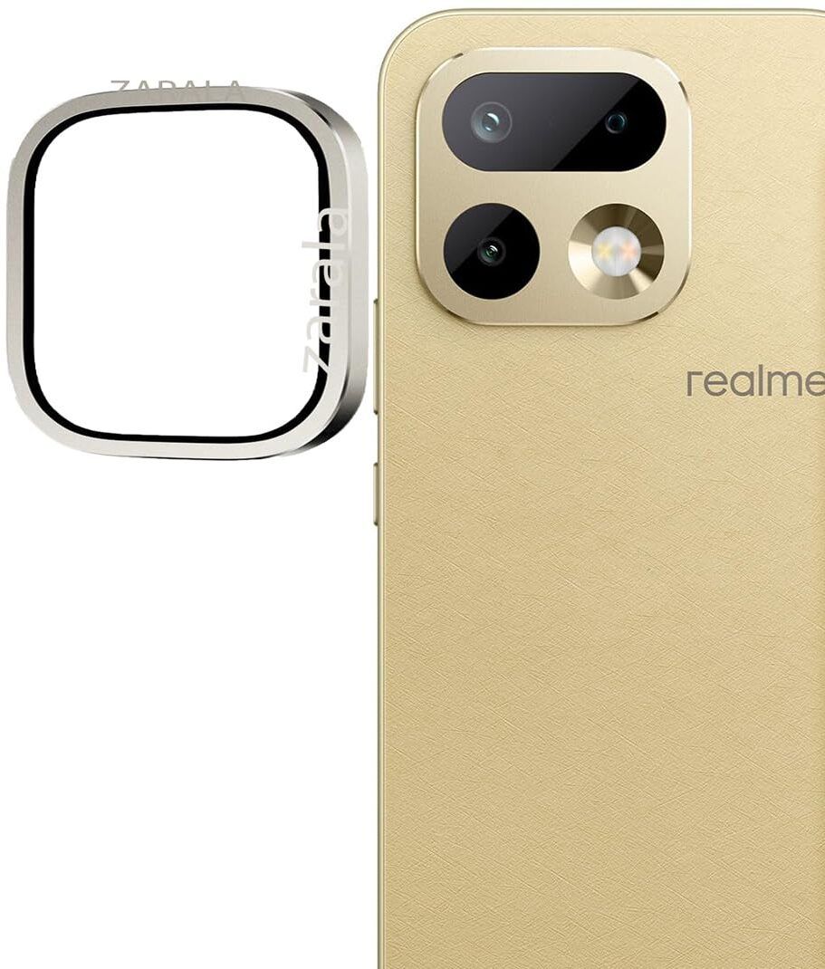 FABEKEE Back Camera Lens Ring Guard Protector for Realme 16 pro Plus Camera Lens Protector Tempered Glass HD Clear Lens Film-image-3