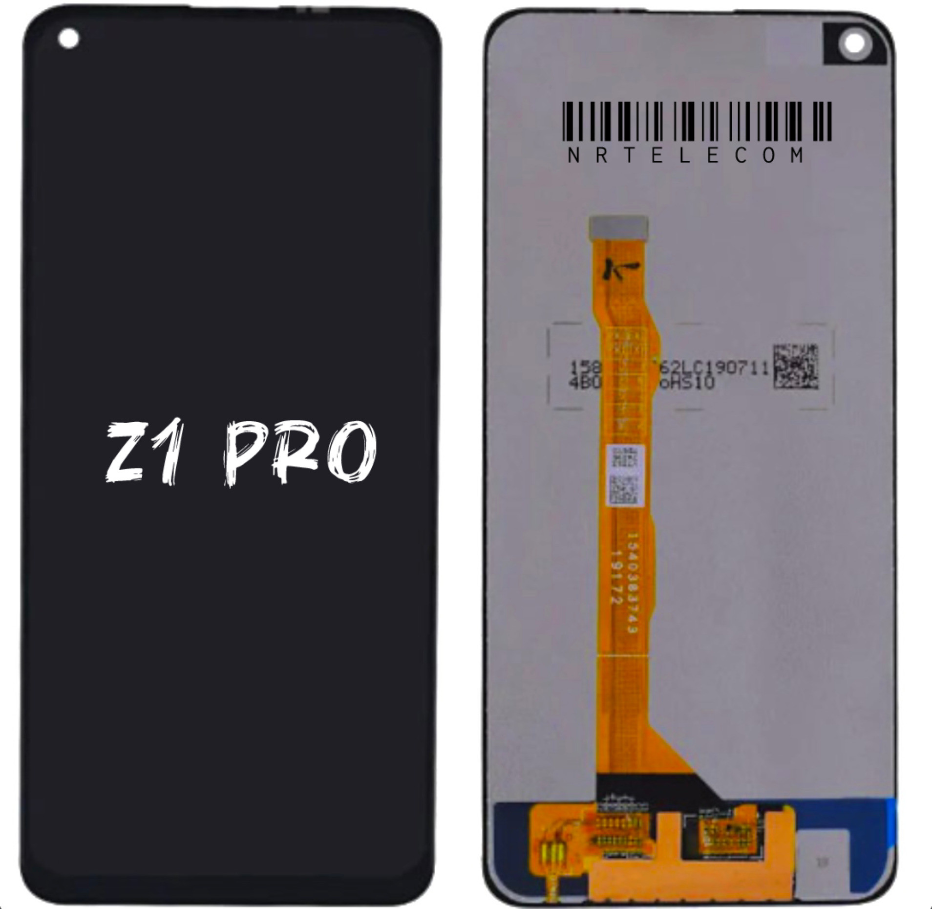 NRTELECOM Haptic/Tactile touchscreen Mobile Display for Vivo Z1 Pro, 500+ Brightness Display image 1