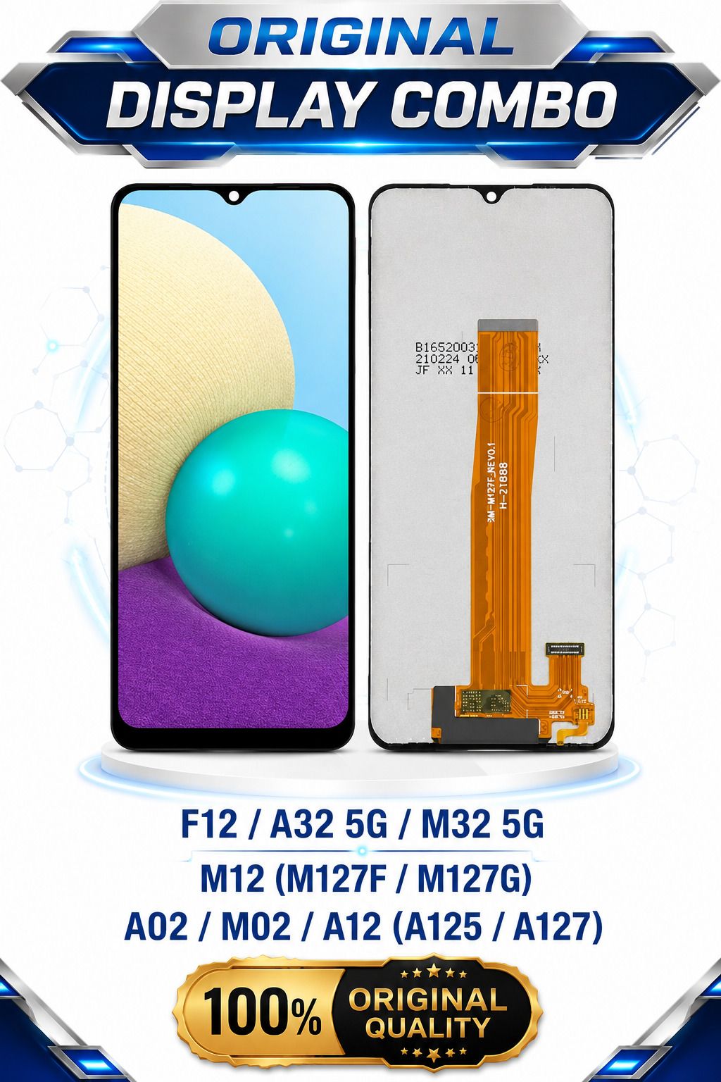 friends12mobile LCD Mobile Display for SAMSUNG F12-A32-5G-M32-5G M12-M127F-M127G A02-M02-A125-A127-picture-35