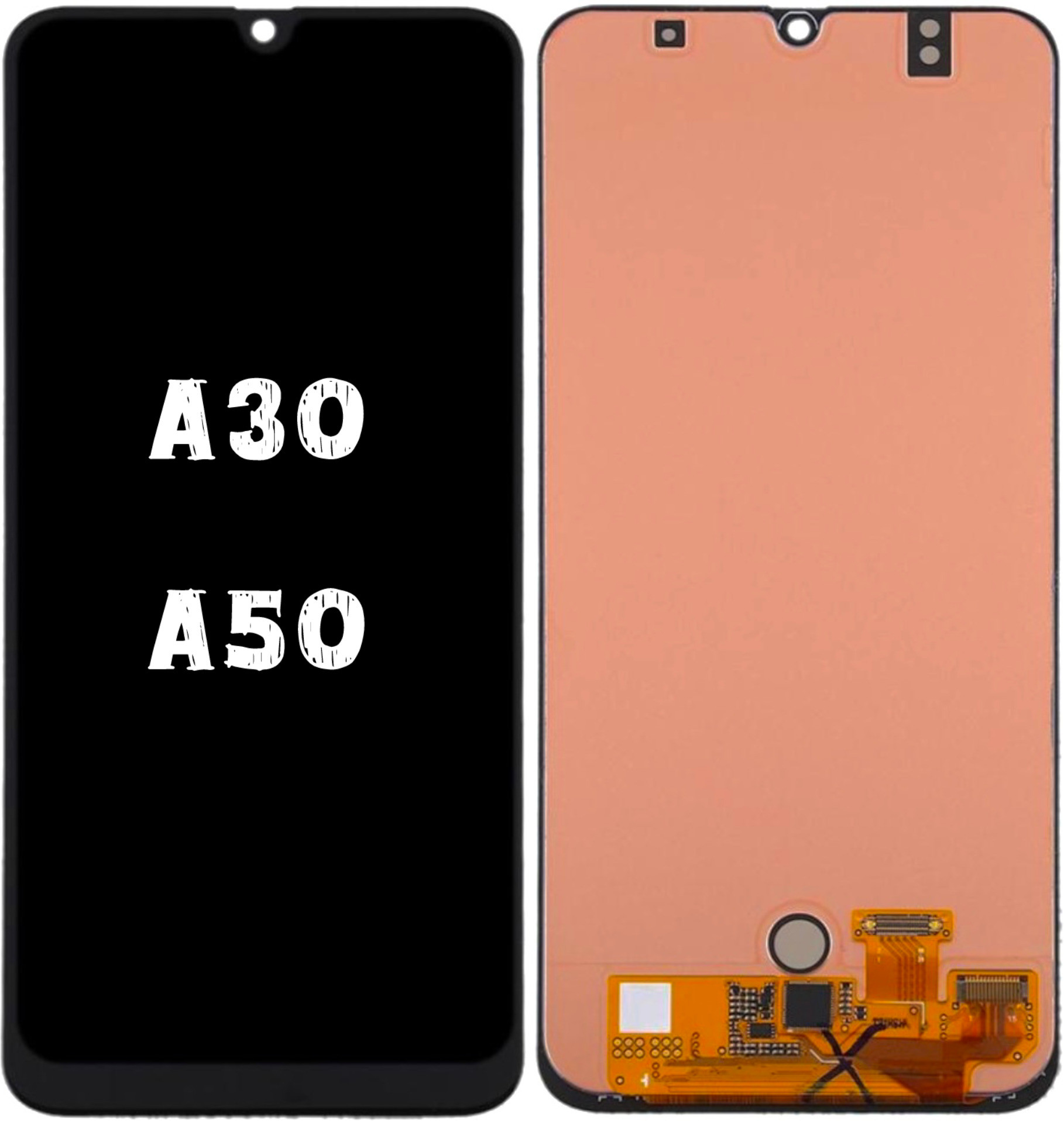 NRTELECOM TFT LCD Mobile Display for Samsung A30, A50 Not Supporting Fingerprint Identification image 1