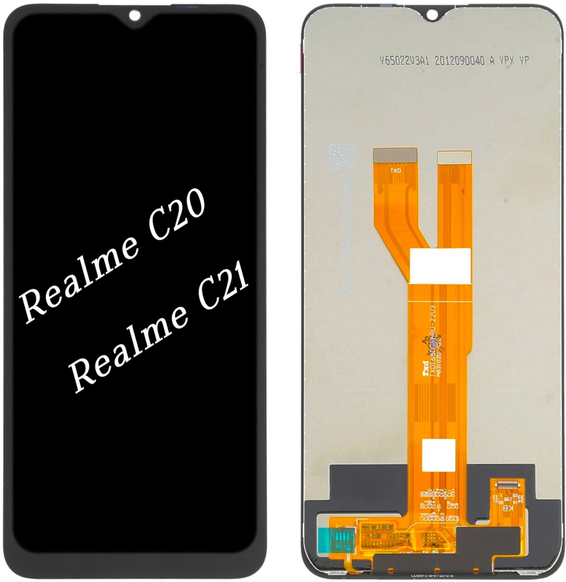 NRTELECOM IPS LCD Mobile Display for REALME C20, C21, 500+ Lighting HD Display-picture-47