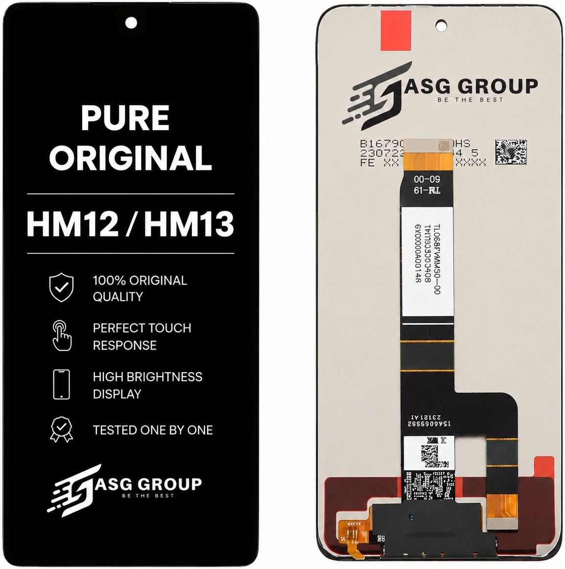 friends12mobile LCD Mobile Display for REDMI HM12 / HM13-image-33