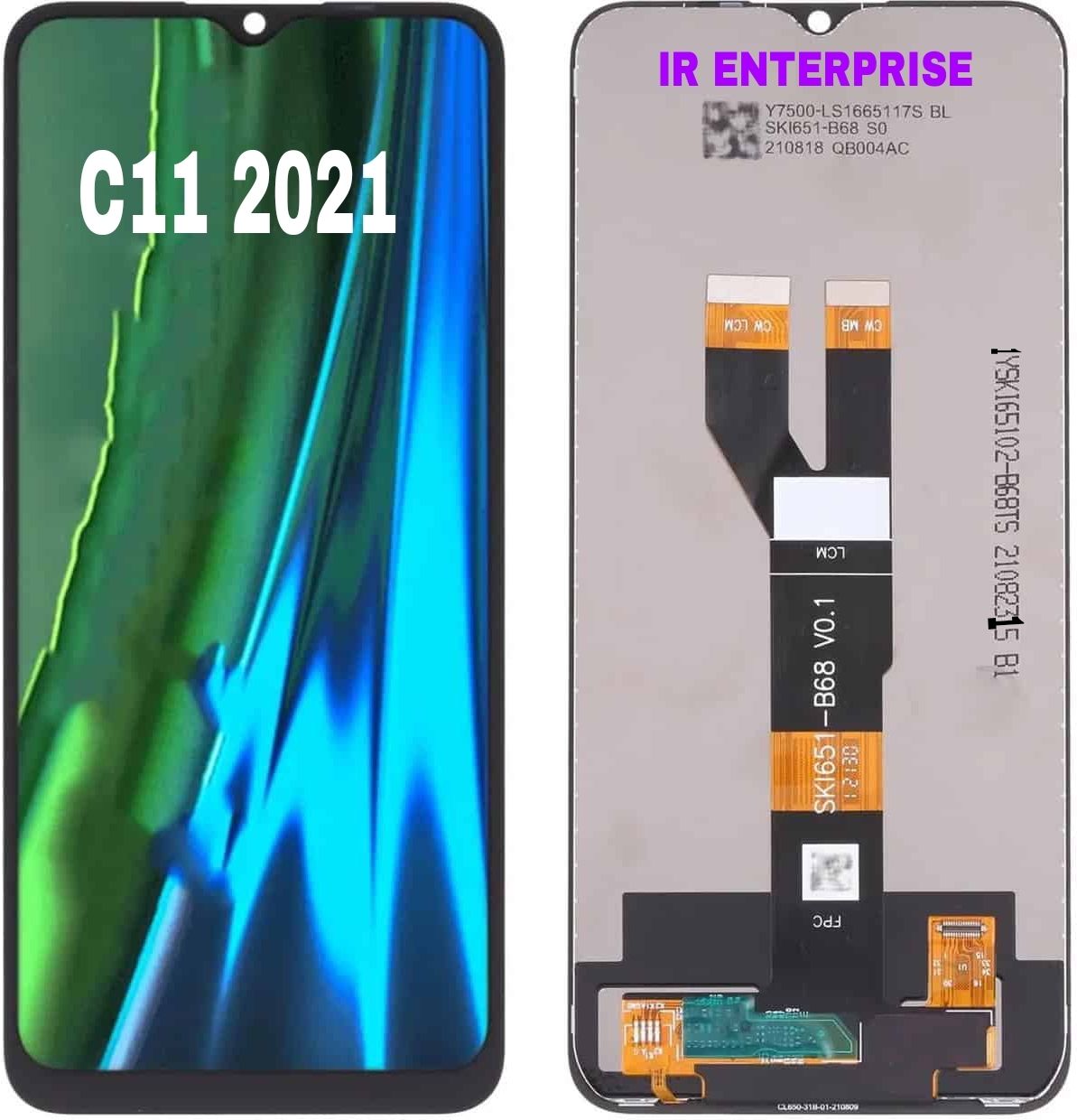 I R ENTERPRISE IPS LCD Mobile Display for Realme C11(2021) OG Quality-image-37