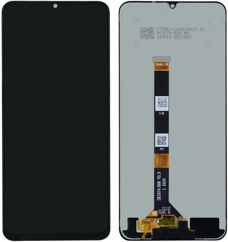 ssp telecome Haptic/Tactile touchscreen Mobile Display for Realme C51-picture-38
