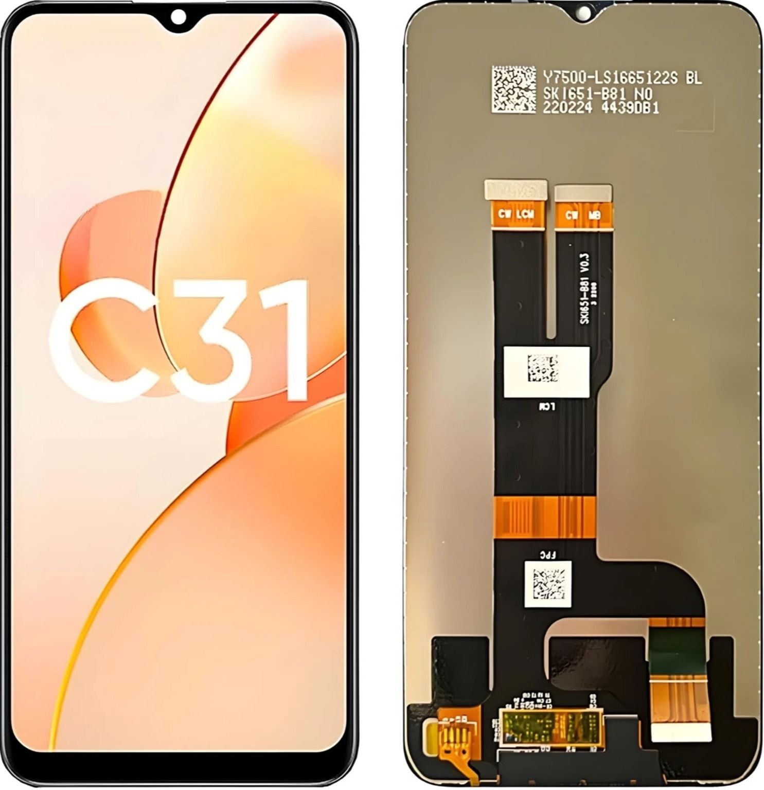 DhaneshTools IPS LCD Mobile Display for REALME C31-picture-27