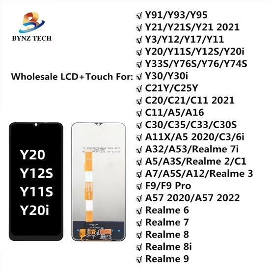 RB Telecom TFT LCD Mobile Display for CROWNS y20 vivo y 20, y20s, y 20t, y 20a, y20i, y20g, y20-image-46