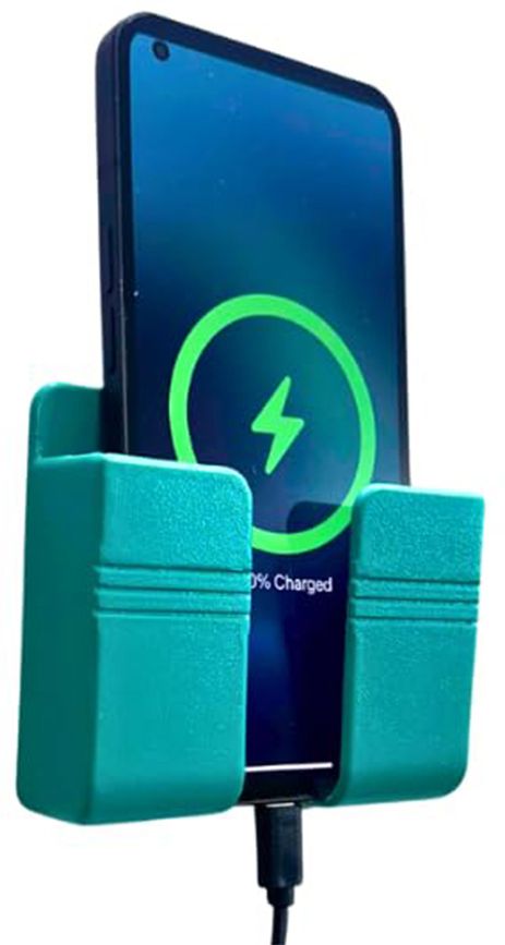 M/S DSNS Wall Mount Mobile Stand Case for Remote with Hole for Phone Charging 1 Pics Mobile Holder-picture-11