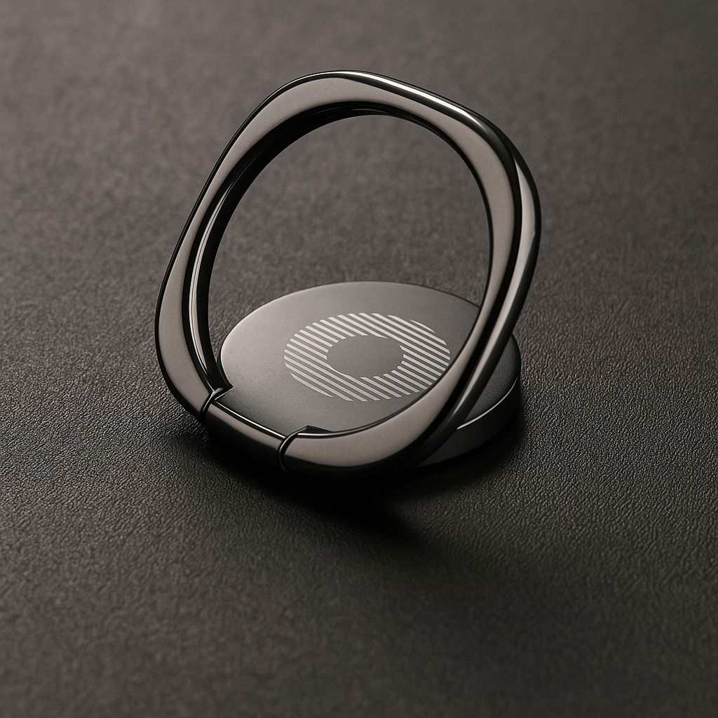 Baskety Mobile 360` degree Rotation iRing Universal Ring Grip / Stand Holder for any Smart Device Mobile Holder-image-44