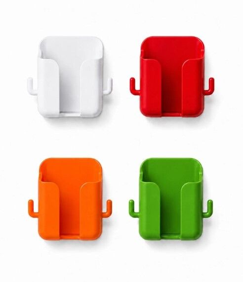jaybhojalaram Multipurpose Organizer for Mobile, Remote,Self Adhesive| Pack of 8 Mobile Holder Mobile Holder-image-9