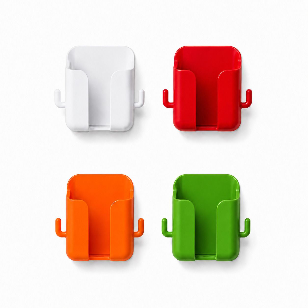 Expro Wall Mounted Mobile Holder with Dual Side Hooks PACK OF 4 Mobile Holder-picture-23
