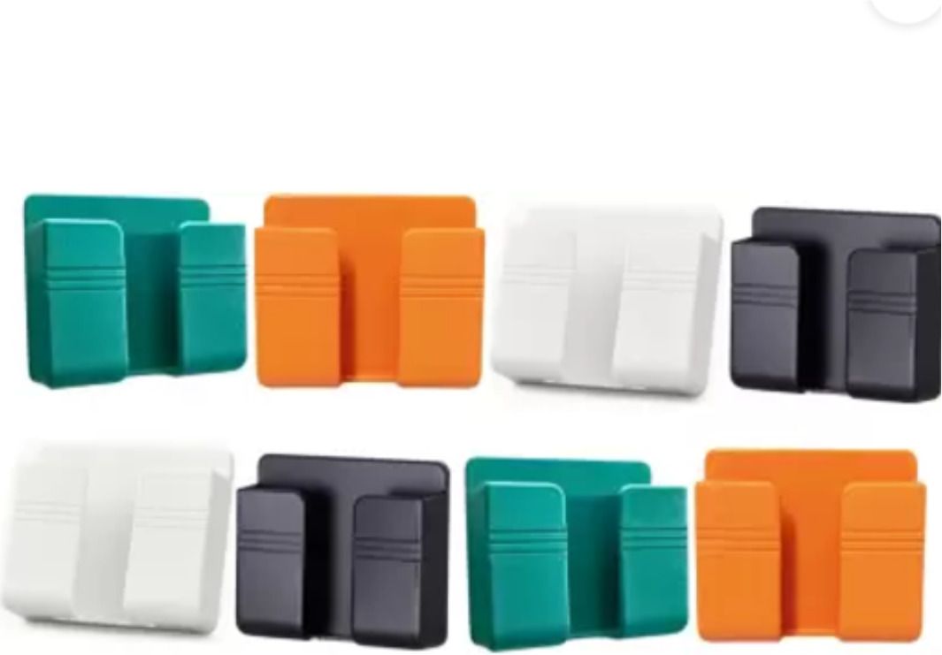 Muv up Wall Mount Mobile Stand - No Drill Required - Pack of 8 Mobile Holder-image-23