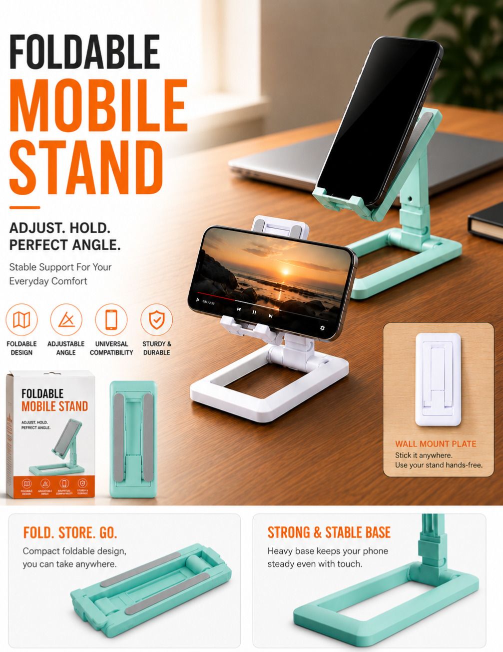Toykix Gw foldable mobile stand Mobile Holder-picture-29