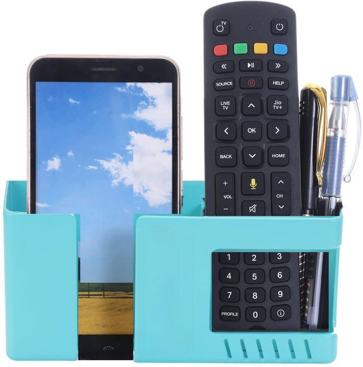 DSNS Multifunctional Wall Mounted Mobile Holder | Remote & Pen Organizer 1 Pics Mobile Holder-image-18