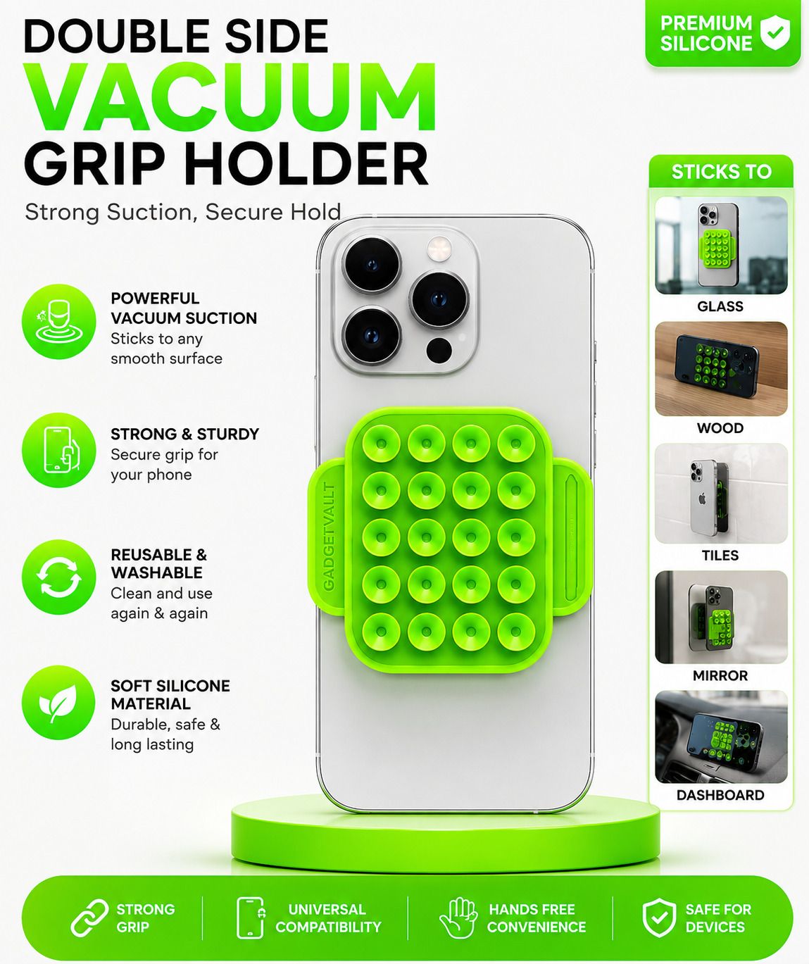 Gadgetvault GV-DSVH-001 Mobile Holder-picture-18