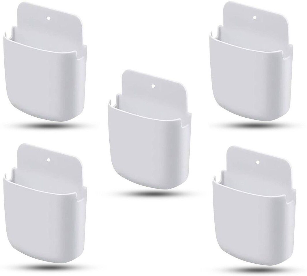 Flipkart SmartBuy Wall Mounted Mobile Holder for Charging Stand | Remote & Holder Pack OF 5 Mobile Holder-picture-15