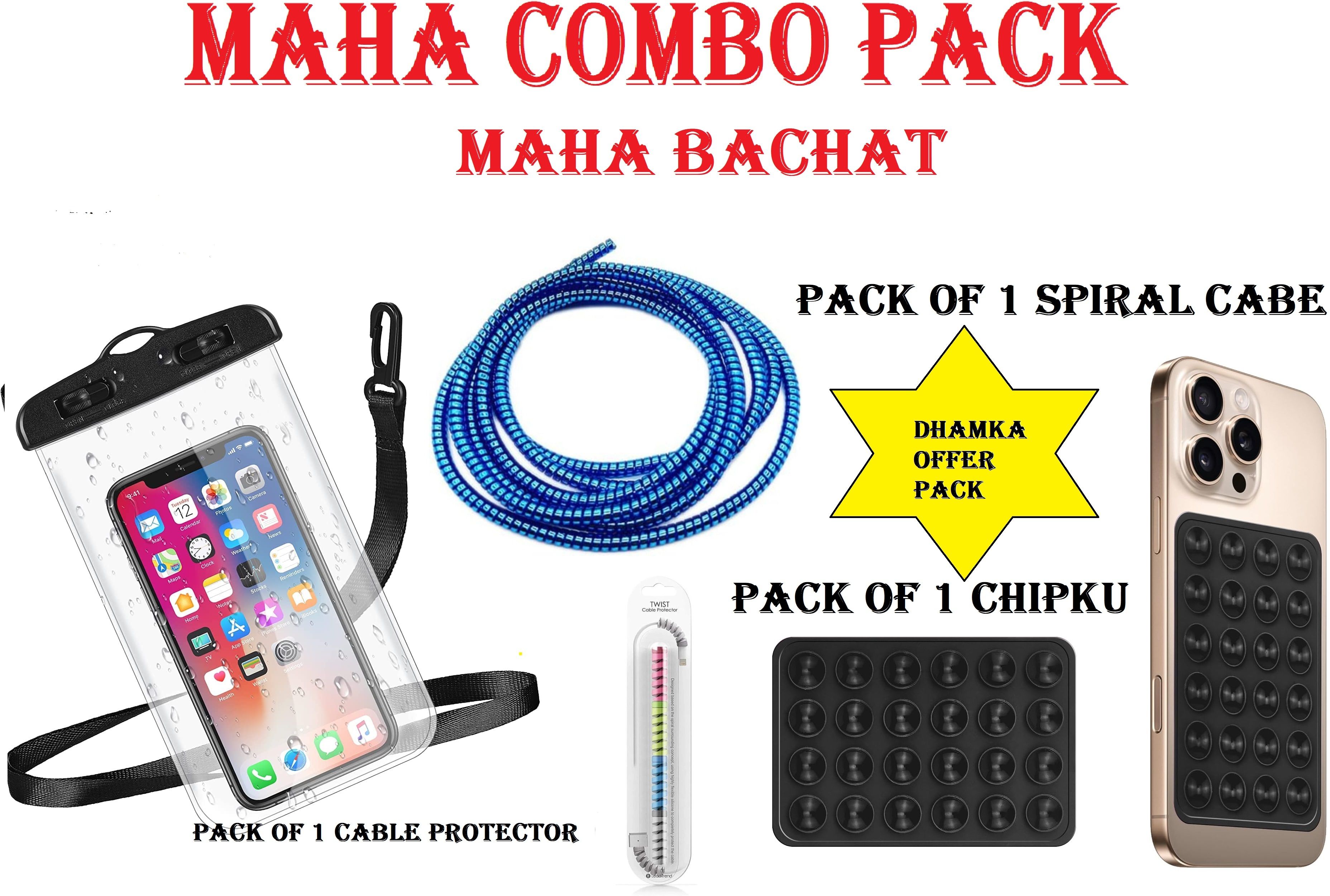 the raw store Mobile Pouch Accessory Combo for All Mobiles, Smart Device-picture-22