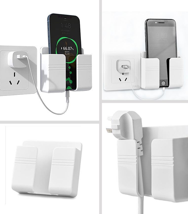 Flipkart SmartBuy Mobile Wall Stand for Charging Hook Phone Holders Cellphone Hanging |Set OF 4 Mobile Holder-image-44