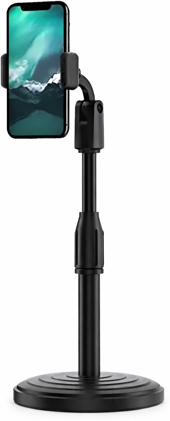 ANSHAURA Heavy Base Mobile Stand 360° Rotating Adjustable Phone Holder Mobile Holder-image-35