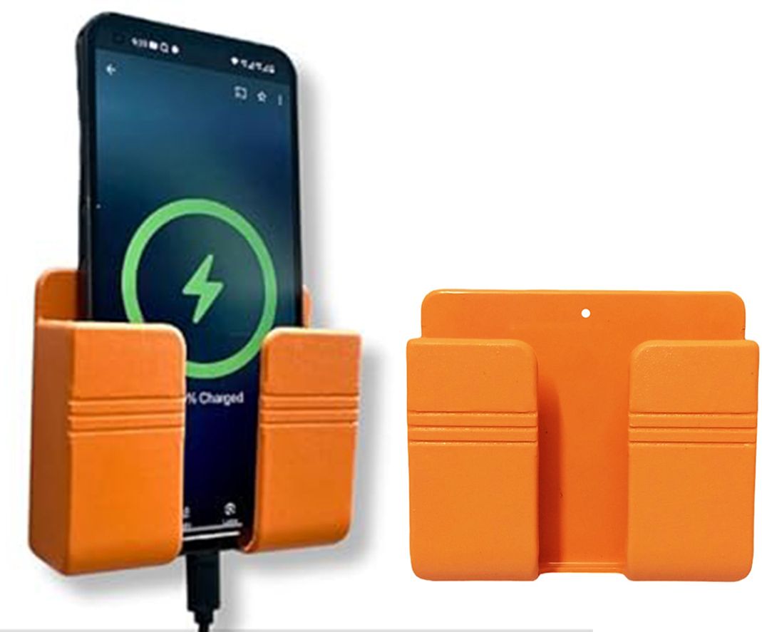 M/S DSNS Mobile Wall Stand for charging | AC/TV Remote Holder Phone Stand | Pack OF 2 Mobile Holder-picture-17