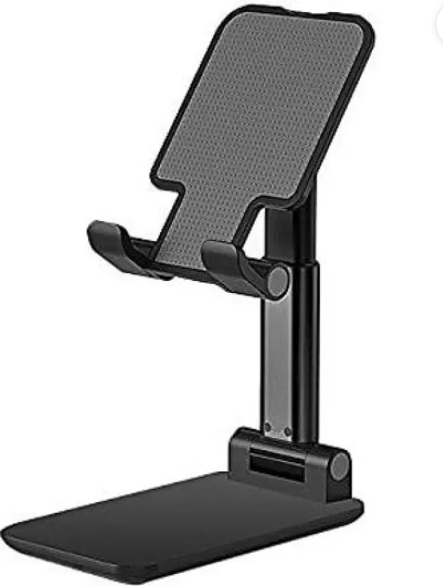 En ligne Fully Foldable & Rotatable Tabletop Desktop Tablet Mobile Stand Holder Mobile Holder image 1