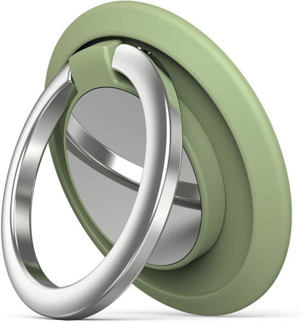 befunky Universal Magnet Mobile Phone Ring Grip Stand All Mobile (Matcha Green) Mobile Holder-image-10