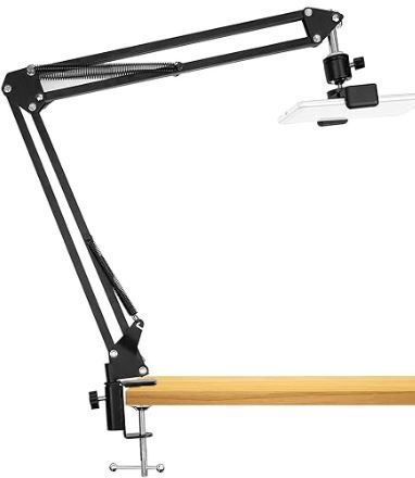PICPRO OVERHEAD FLEXIBLE TABLE MOUNT MOBILE AND TABLET STAND Mobile Holder-image-2
