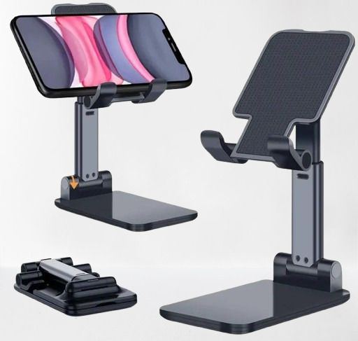 Infinite Digital C ID Tablet, MOBILE Holder Solid Sturdy Stand, Dual Tube Foldable for IPAD Mobile Holder