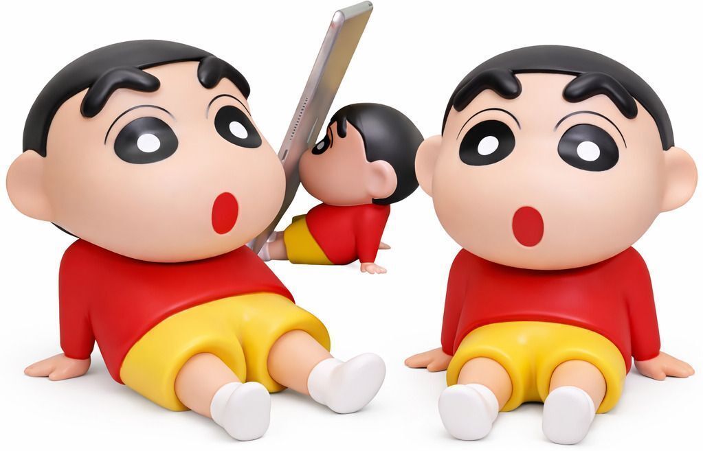 MKecom Shinchan Red Action FigureSuper Stable Desk/Car Holder for Kids, pack of 2 Mobile Holder-image-23