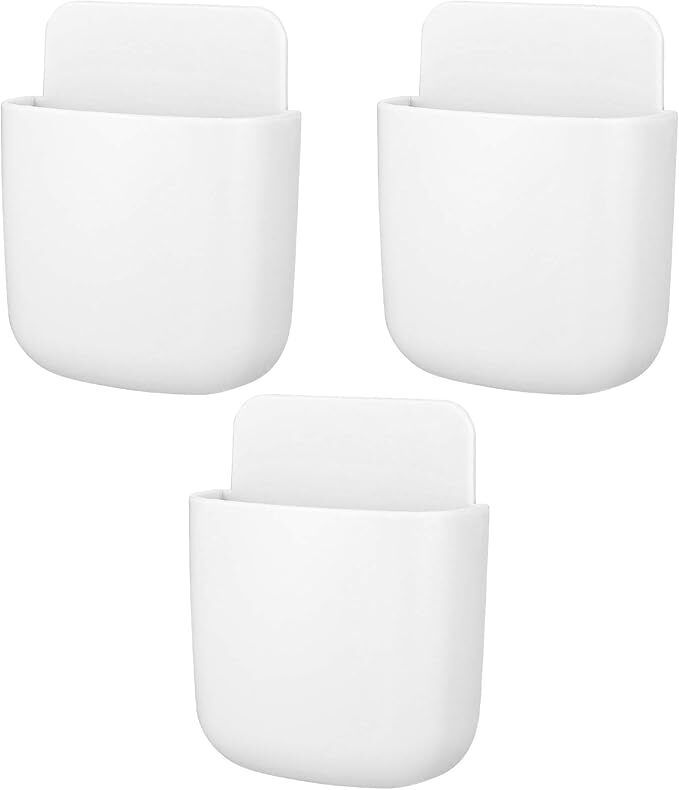 NEXLLY 3 white Wall Mount Remote Control Holder Holder Remote Control Wall Mobile Holder-image-36