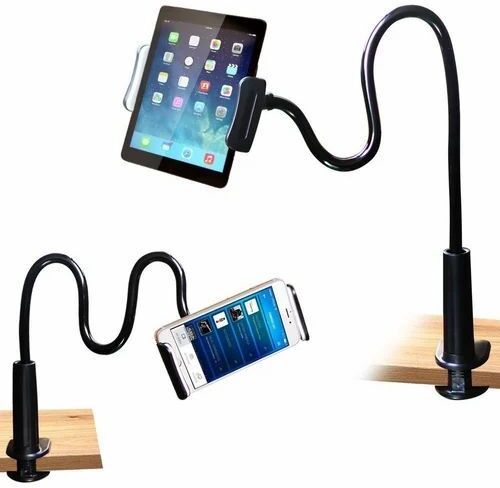 BRAHMANI TRADERS Lazy stand Mobile Holder Stand with Clamp for Bed, Table & Desk (Black) Mobile Holder-image-14