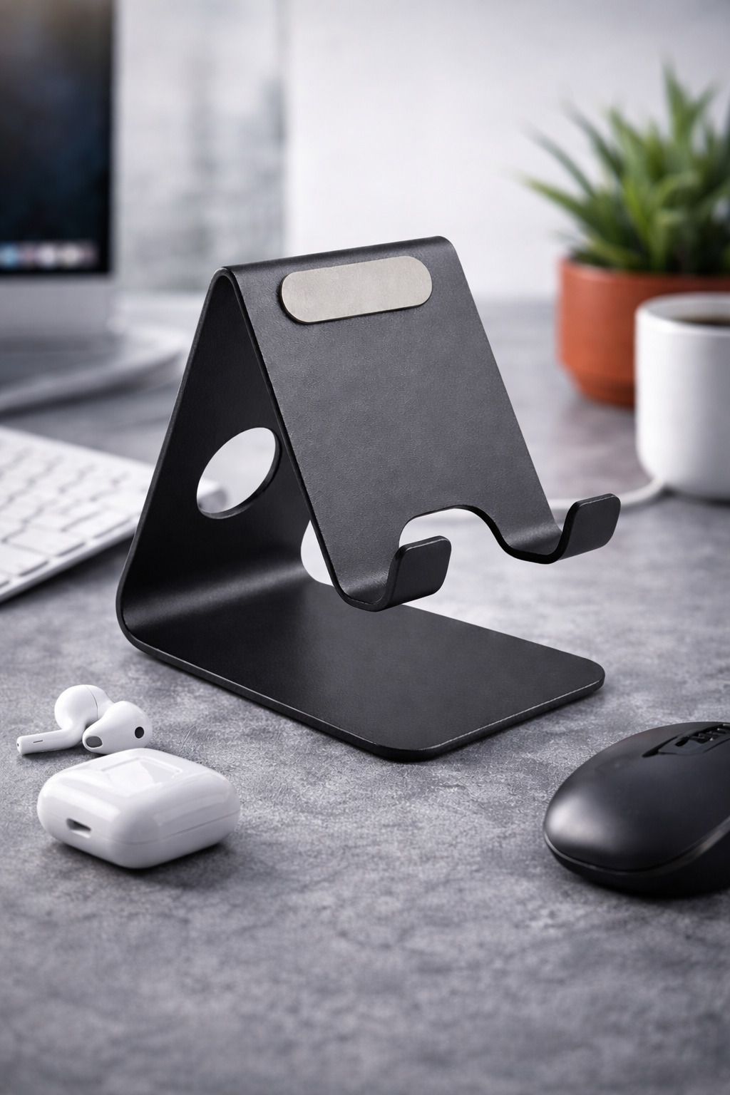 LifeLily Mobile Holder Stand Metal, Phone Stand Table for Video Calls & Study Mobile Holder-image-19