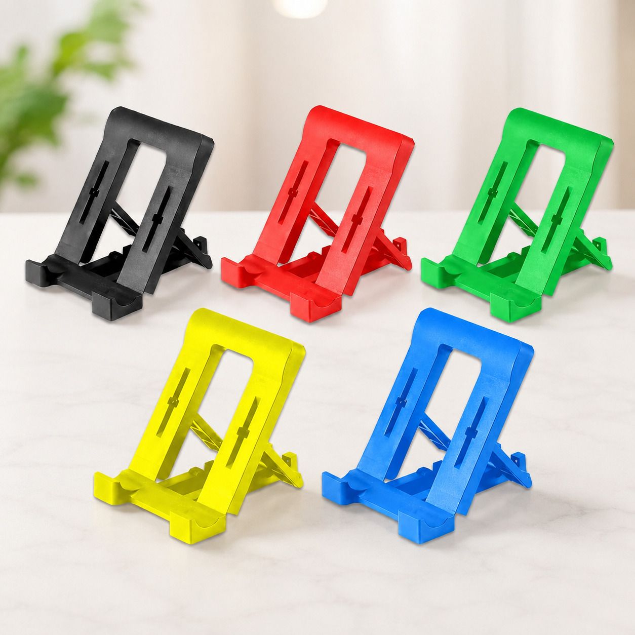 Rajar E Bazar 5 Pcs Multi-Angle Foldable Phone Stand Mobile Holder-image-22