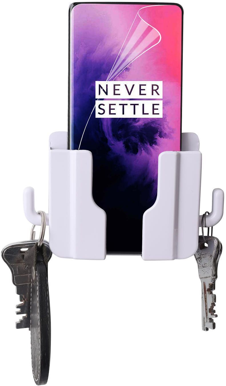 DSNS Phone Wall Stand For Mobile Charging | AC TV Remote Wall Mount Holder 1 piece Mobile Holder-picture-29