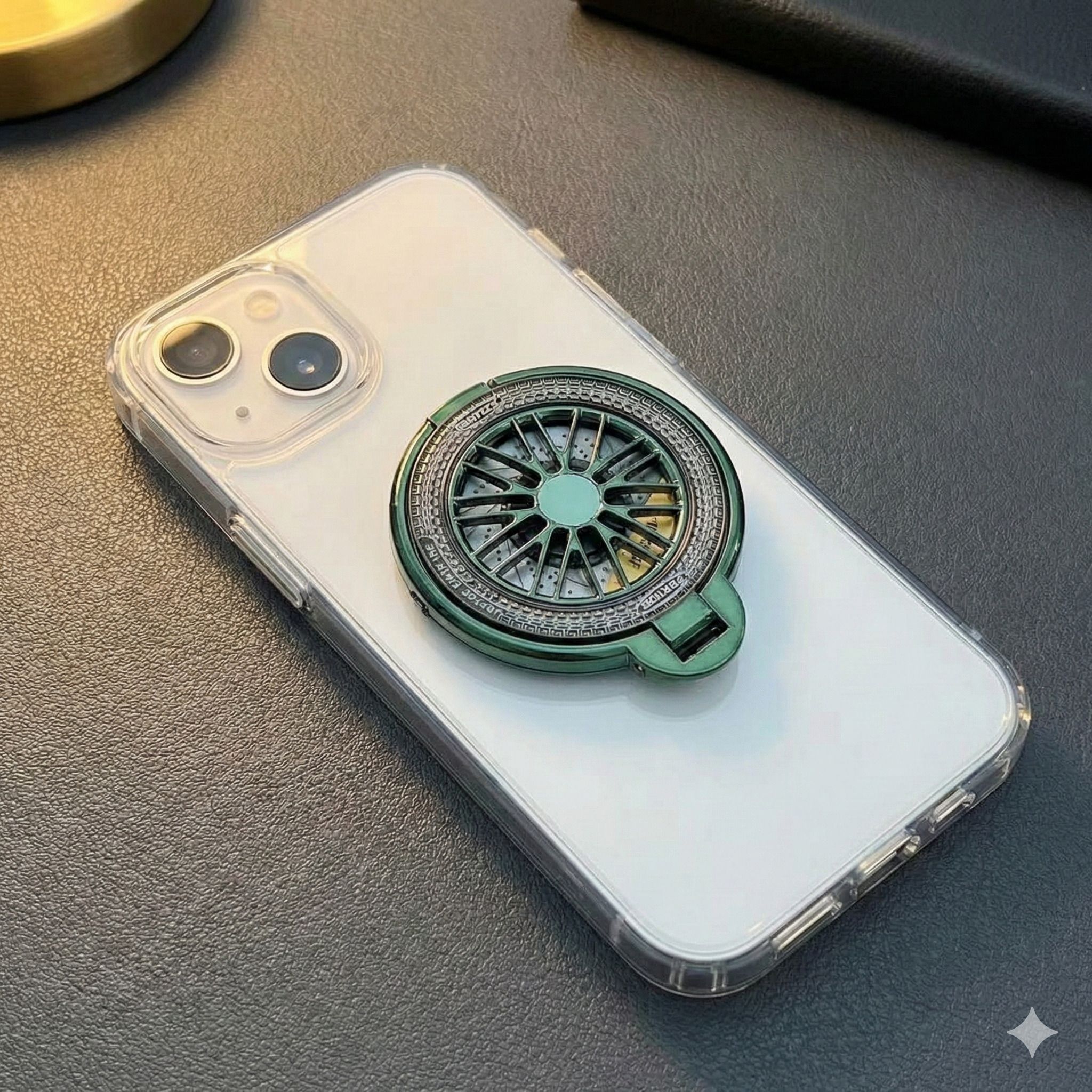 ShelfSquad Adhesive Back Sticker | Mobile Phone Stand Holder Wheel Stress Relief Mobile Holder