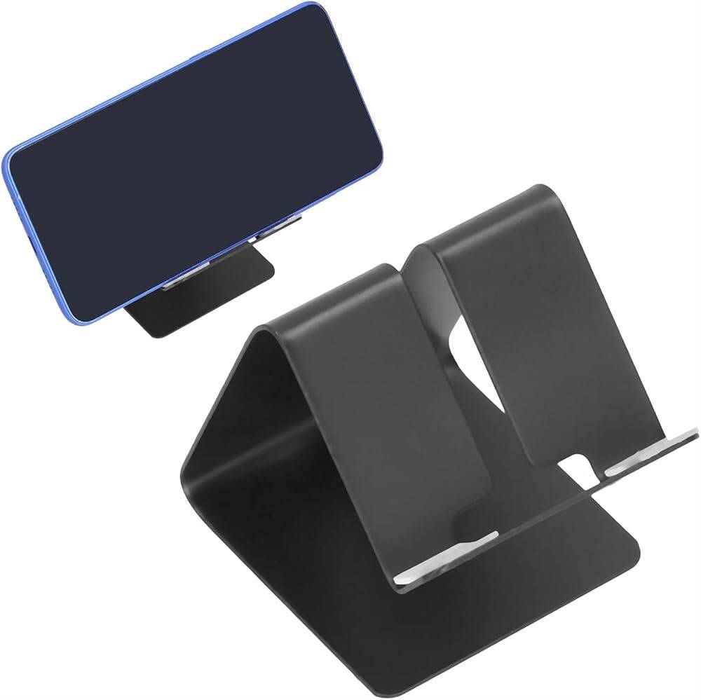 amazingstores Universal Mobile Holder Metal Body Anti Skid Mobile Stand All Smartphones, Tab. Mobile Holder-image-49