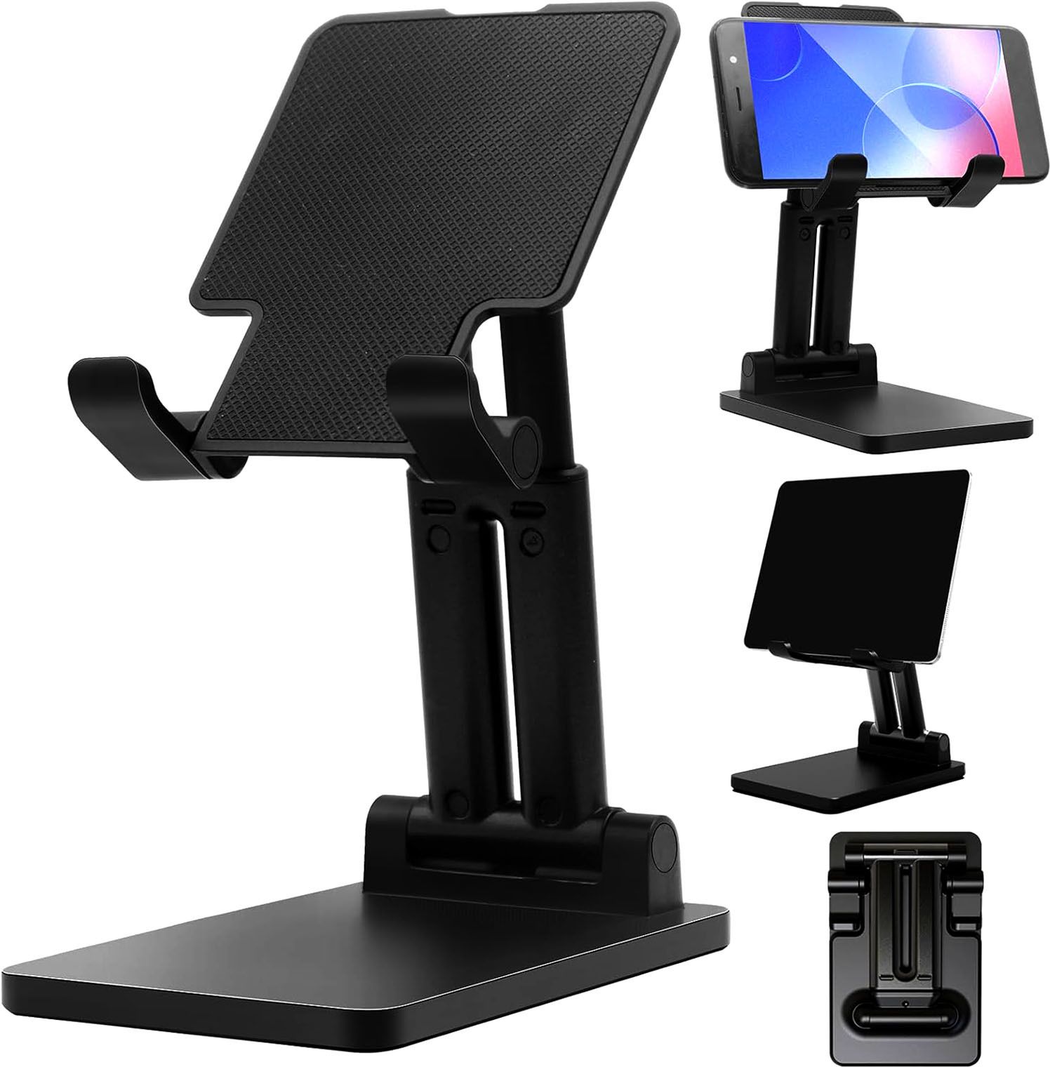 RPS Height Angle Adjustable Compatible Folding Desktop Phone Holder Mobile Stand Headphone Stand-image-16