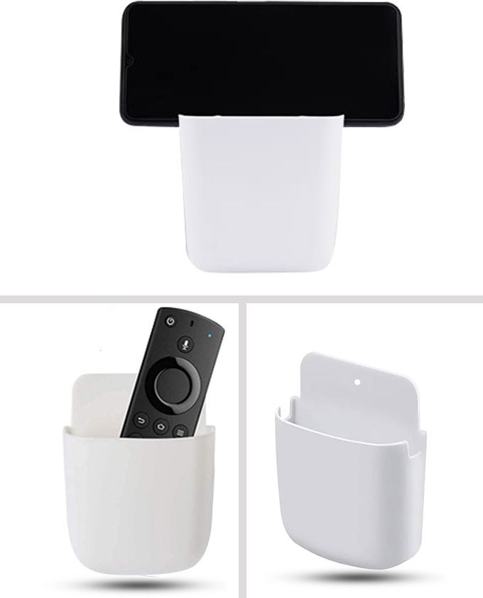 M/S DSNS Mobile Wall Holder Charging And Remote Stand for All Smartphones White 3 Pices Mobile Holder-picture-13