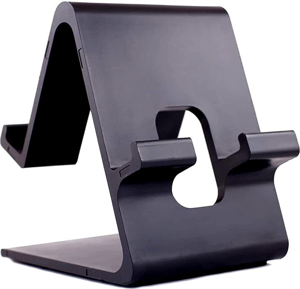 keeva Protable Double sided Stand Desktop Universal Hard Plastic Mobile Holder-image-34