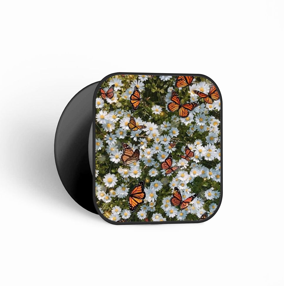 Legacy Linkz Mobile Grip Stand for Phones & Finger Go Grip Socket Matte Finish-Floral Mobile Holder-image-12
