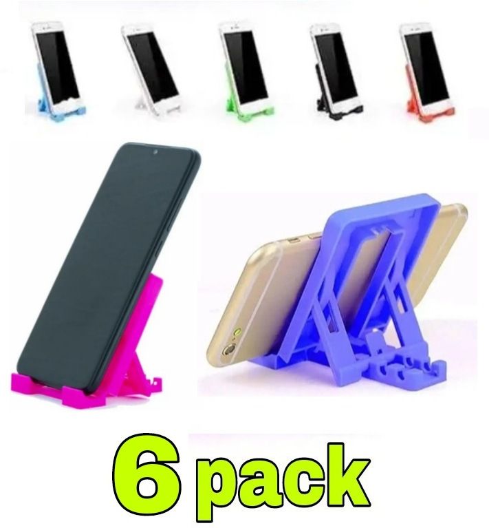 Spectra Hub 6 Pack)Foldable portable mount type Desktop mobile stand mobile holder for study Mobile Holder-image-37