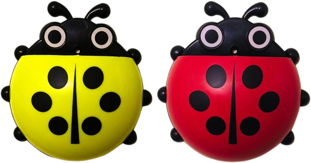 thekiteco. Ladybug Wall Mount Mobile Holder Wall Mount Phone with charging port - Pack of 2 Mobile Holder-image-45