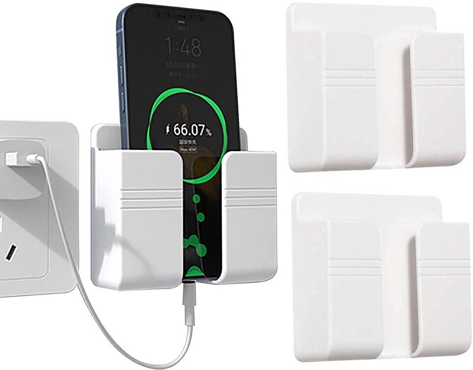 M/S DSNS Wall Stand for Charging Hook Phone Cellphone Hanging |Set OF 3 Mobile Holder-image-31