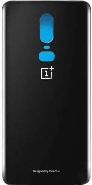 SPARECARE ONEPLUS 6 ( with Proper Brand LOGO) (Mirror Black) Back Panel-image-36