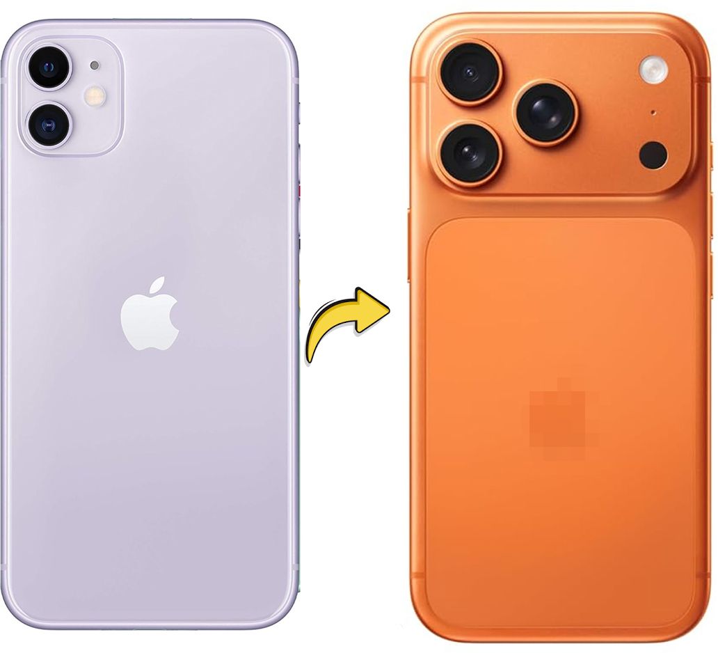 Nizix iPhone 11 To iPhone 17 Pro Full Metal Body Housing Converter Kit / Premium Classic Look Full Panel-image-43