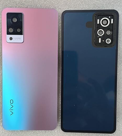 krishone Vivo Vivo V21 Pink Back Panel-picture-37