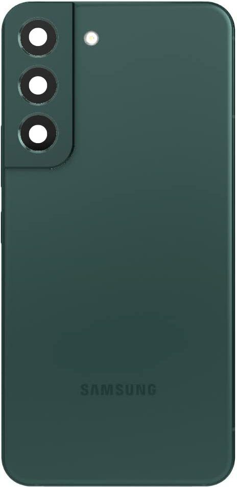 VRAVMO SAMSUNG S22 PLUS 5G (GREEN) WITH CAMERA LENS GLASS Back Panel-image-37