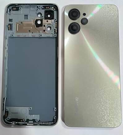 SPAREASP Realme 9i 5G Housing Body (Middle Ring + Back Panel) Back Panel-picture-25