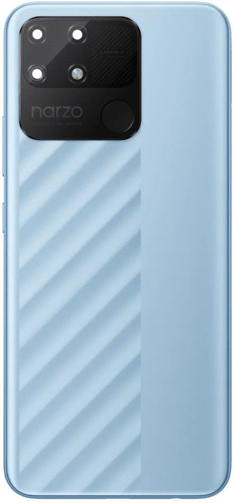 Unique4Ever realme Narzo 50A With Camera Lens & Side Volume Power Buttons Back Panel image 1